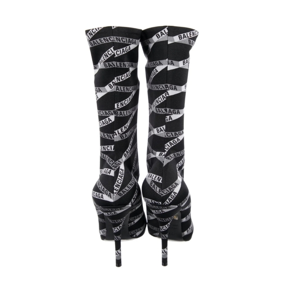 BALENCIAGAPrinted Sock Boots w/ TagsSize: 8.5 | IT 38.5 Pre Owed - Picture 4 of 5